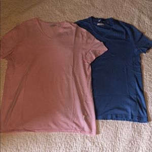 Men’s Calvin Klein Small T’s Pink & Blue